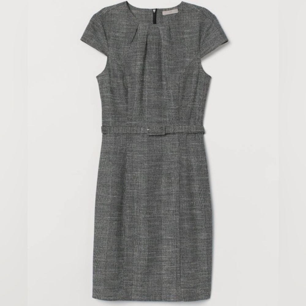 H&M Charcoal Midi Dress